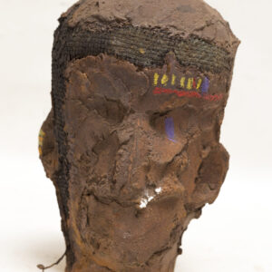 Head with Colored Marks